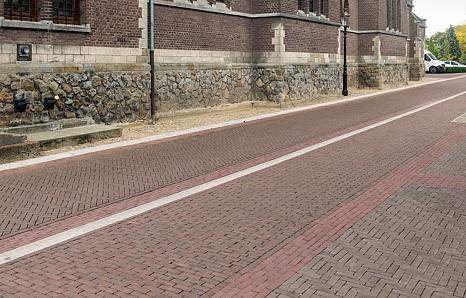 Объект из Клинкерная брусчатка Vandersanden Anthra