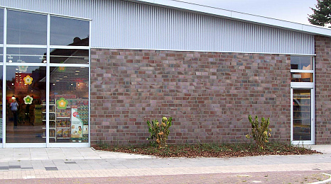 Объект из Кирпич Roben ACCUM Fubsortierung сине-коричневый