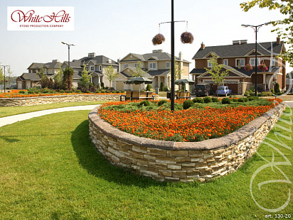 Объект из Облицовочные камни White Hills Искусственный декоративный камень Whitehills Уорд Хилл 130-20