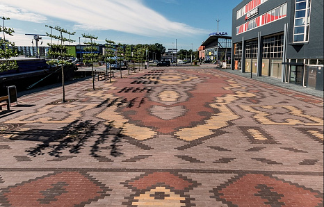 Объект из Клинкерная брусчатка Vandersanden Marrone