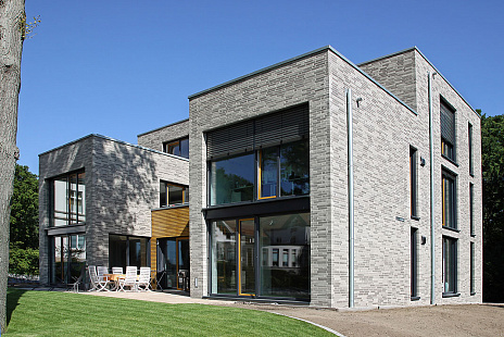 Объект из Клинкерный кирпич Roben FARO серо-пестрый