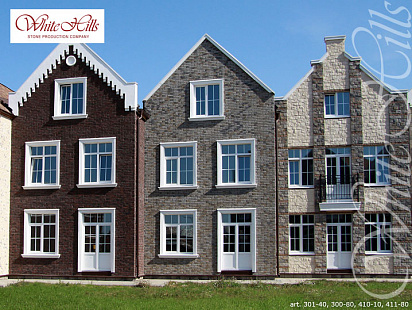 Объект из Облицовочные камни White Hills Искусственный декоративный камень Whitehills Лондон брик 300-80