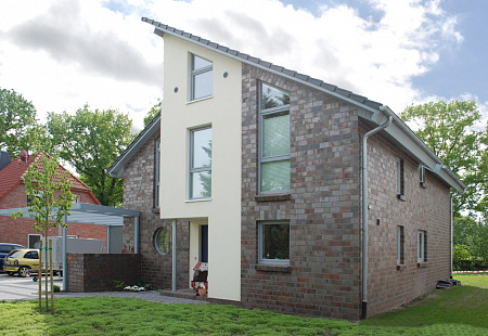 Объект из Кирпич Roben ACCUM топленый сине-коричневый