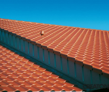 Объект из Керамическая черепица Creaton MAGNUM NUANCE kupferrot engobiert