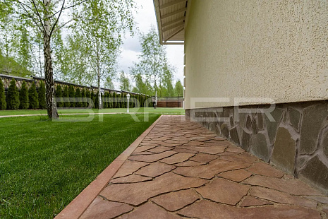 Объект из Брусчатка BRAER Тротуарная плитка «Сан Тропе» Color Mix Тип 1 «КАНЬОН»