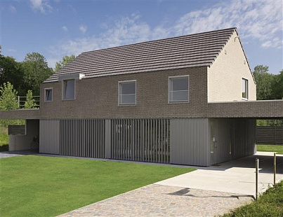 Объект из Керамическая черепица Koramic Actua 10 grau