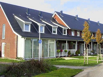 Объект из Керамическая черепица Roben Rheinland  синевато-серый (антрацит)