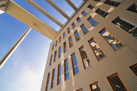 Объект из Клинкерный кирпич Roben FARO серый с оттенком, гладкий