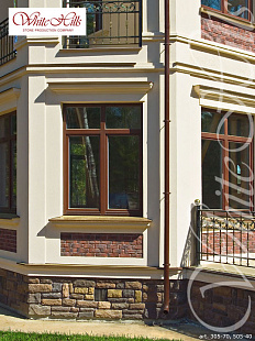 Объект из Облицовочные камни White Hills Искусственный декоративный камень Whitehills Бремен брик 305-70