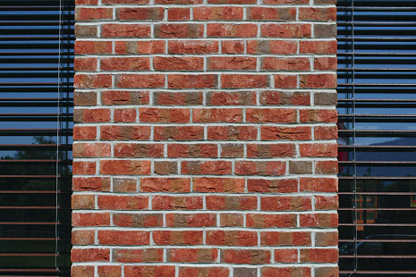 Объект из Кирпич Roben WASSERSTRICH  светлокрасный пестрый