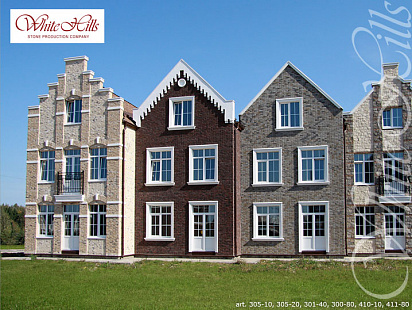 Объект из Облицовочные камни White Hills Искусственный декоративный камень Whitehills Лондон брик 300-80