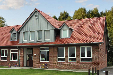 Объект из Керамическая черепица Roben Limburg красный ангобированный