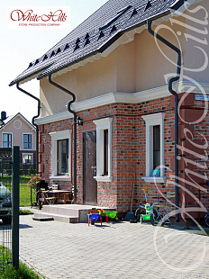 Объект из Облицовочные камни White Hills Искусственный декоративный камень Whitehills Брюгге брик 316-50