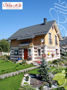 Объект из Облицовочные камни White Hills Искусственный декоративный камень Whitehills Кельн брик 323-40