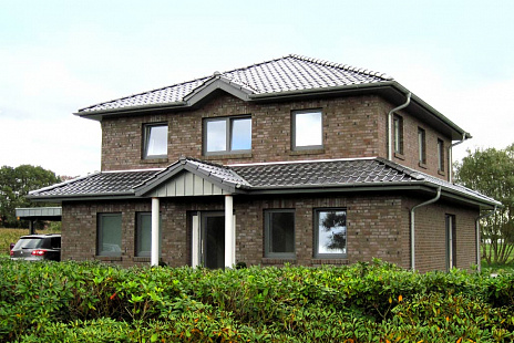 Объект из Кирпич Roben ACCUM топленый сине-коричневый