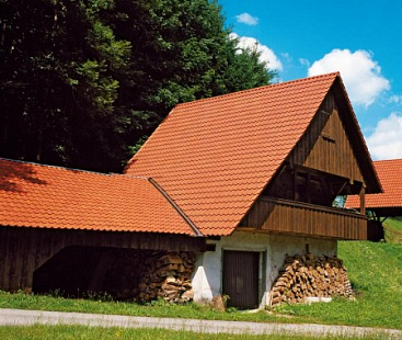 Объект из Керамическая черепица Creaton MZ3 naturrot