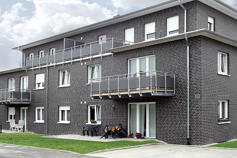 Объект из Клинкерная плитка Roben CHELSEA базальтовый пестрый