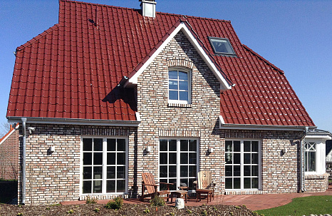 Объект из Керамическая черепица Roben Flandern Plus Кайенский блестящий ангоб