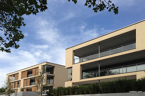 Объект из Клинкерный кирпич Roben SORRENTO песочно-белый