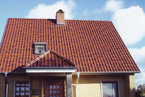 Объект из Керамическая черепица Roben Flandern медно-коричневый