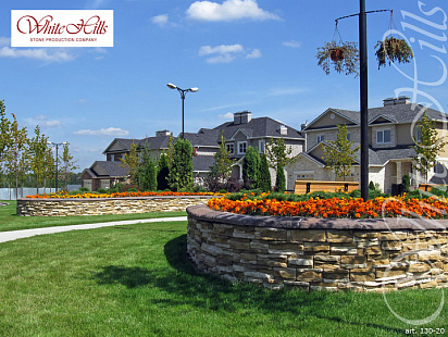 Объект из Облицовочные камни White Hills Искусственный декоративный камень Whitehills Уорд Хилл 130-20