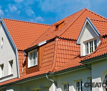 Объект из Керамическая черепица Creaton SINFONIE naturrot