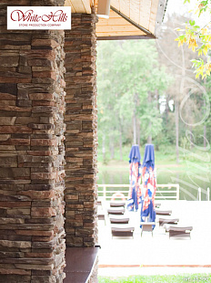 Объект из Облицовочные камни White Hills Искусственный декоративный камень Whitehills Уорд Хилл 132-90