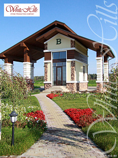 Объект из Облицовочные камни White Hills Искусственный декоративный камень Whitehills Дарем 511-40