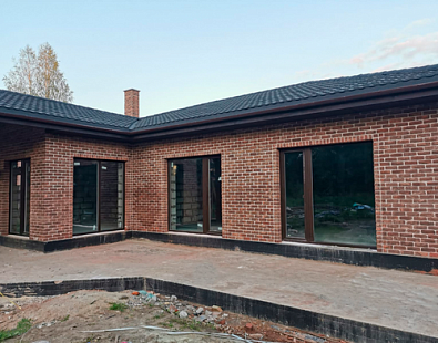 Объект из Кирпич FaberJar WDF Черно-красный