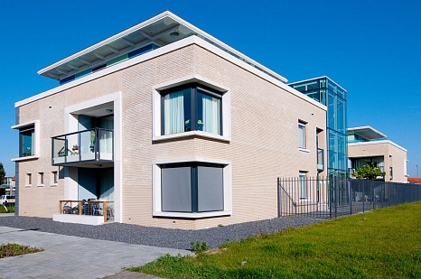 Объект из Кирпич Roben OSLO перламутровый, гладкий