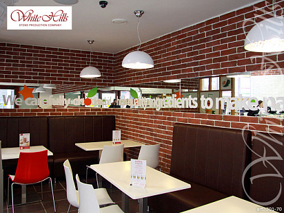 Объект из Облицовочные камни White Hills Искусственный декоративный камень Whitehills Лондон брик 301-70