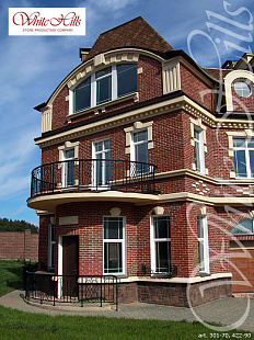 Объект из Облицовочные камни White Hills Искусственный декоративный камень Whitehills Лондон брик 301-70