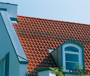 Объект из Керамическая черепица Creaton HARMONIE naturrot