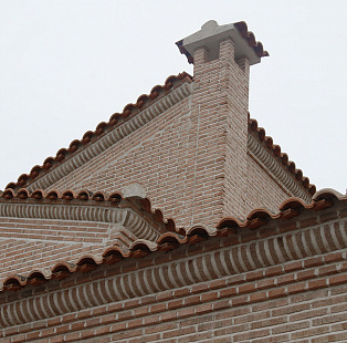 Объект из Кирпич Vandersanden BLANCO RASPADO CURVO