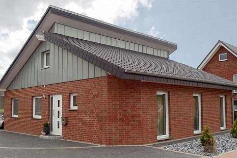 Объект из Клинкерный кирпич Roben FILSUM вулкан пестрый