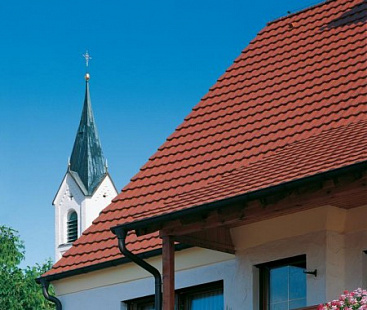 Объект из Керамическая черепица Creaton ELEGANZ naturrot