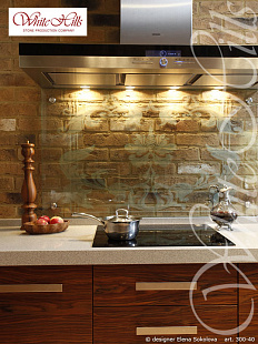 Объект из Облицовочные камни White Hills Искусственный декоративный камень Whitehills Лондон брик 300-40