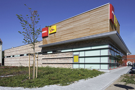 Объект из Кирпич Roben MOORBRAND торфяной пестрый