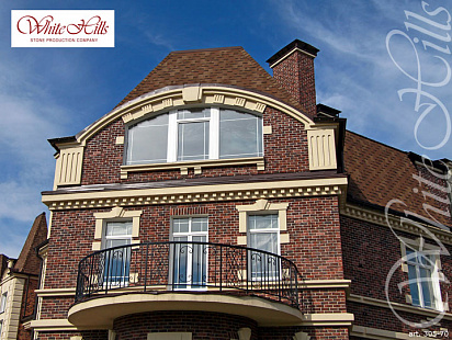 Объект из Облицовочные камни White Hills Искусственный декоративный камень Whitehills Бремен брик 305-70