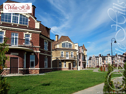 Объект из Облицовочные камни White Hills Искусственный декоративный камень Whitehills Лондон брик 300-40