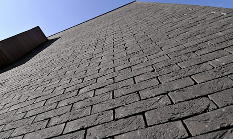 Объект из Кирпич Vandersanden 1 Zwart Mangaan