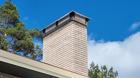 Объект из Облицовочный кирпич Керма Серебро Гладкий