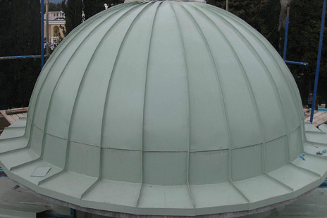 Объект из Кровельный алюминий Alunova Кровельный алюминий Alunova Matt RR-21 (светло-серый)