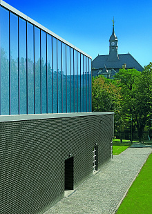 Объект из Клинкерная плитка Roben FARO черный с оттенком, рифленый