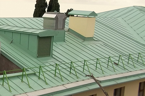 Объект из Кровельный алюминий Alunova Кровельный алюминий Alunova Gloss PS20-160 (светло-зеленый)