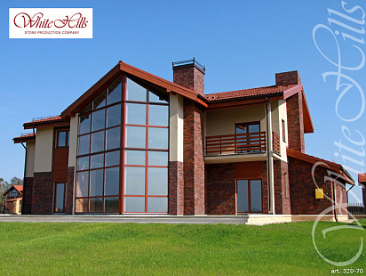 Объект из Облицовочные камни White Hills Искусственный декоративный камень Whitehills Кельн брик 320-70