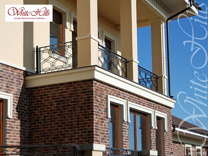 Объект из Облицовочные камни White Hills Искусственный декоративный камень Whitehills Бремен брик 308-40