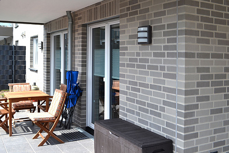 Объект из Клинкерный кирпич Roben FARO серо-пестрый