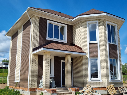 Объект из Облицовочный кирпич Керма Пшеничное лето Гладкий ут. ст.