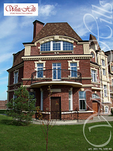 Объект из Облицовочные камни White Hills Искусственный декоративный камень Whitehills Лондон брик 301-70